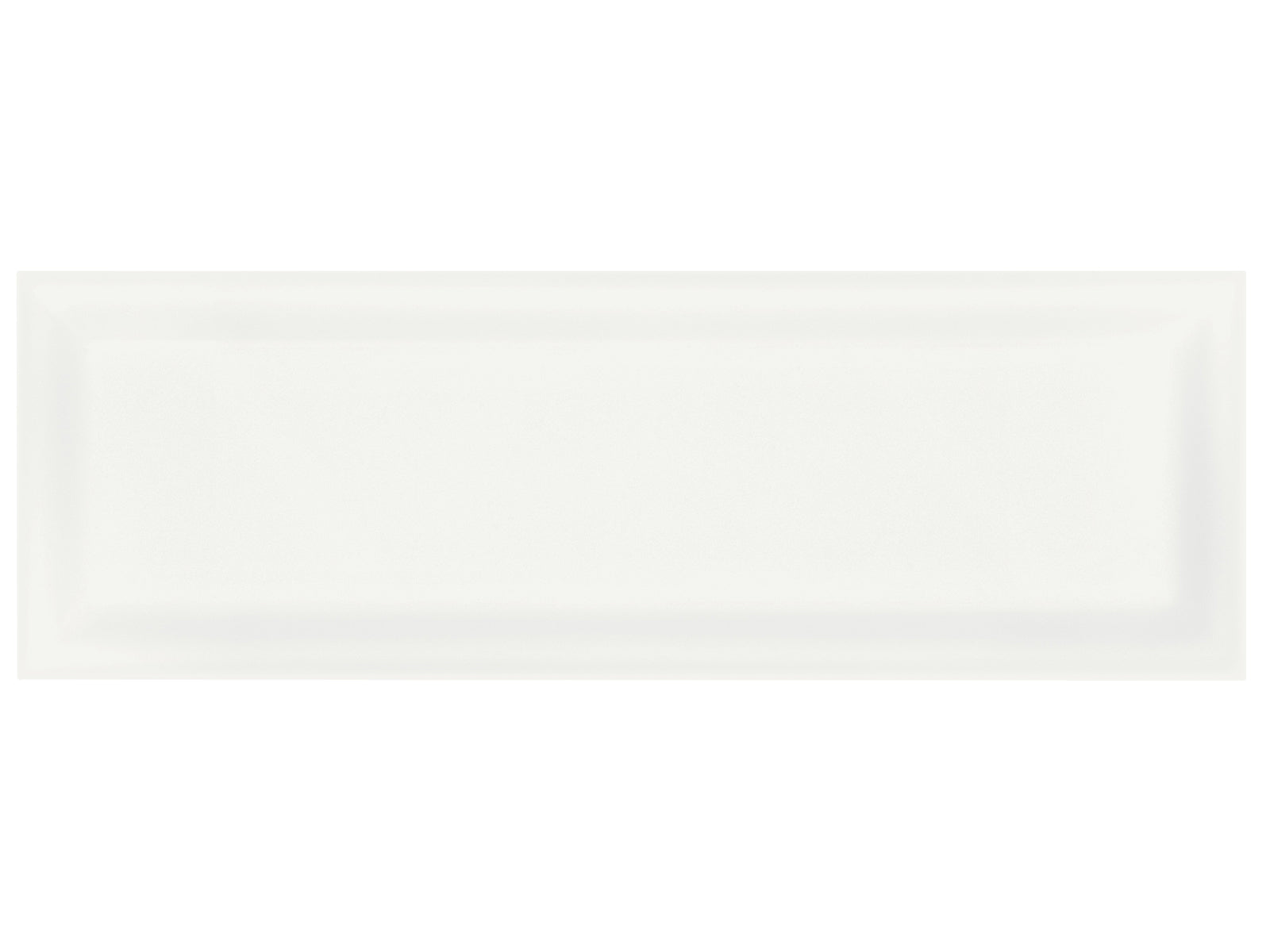 4" x 12" Soho Beveled White Glossy Ceramic Wall Tile $3.59/sf 9.69 sf/box